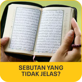 Sebutan yang tidak jelas?