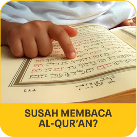 Susah membaca Al-Quran?